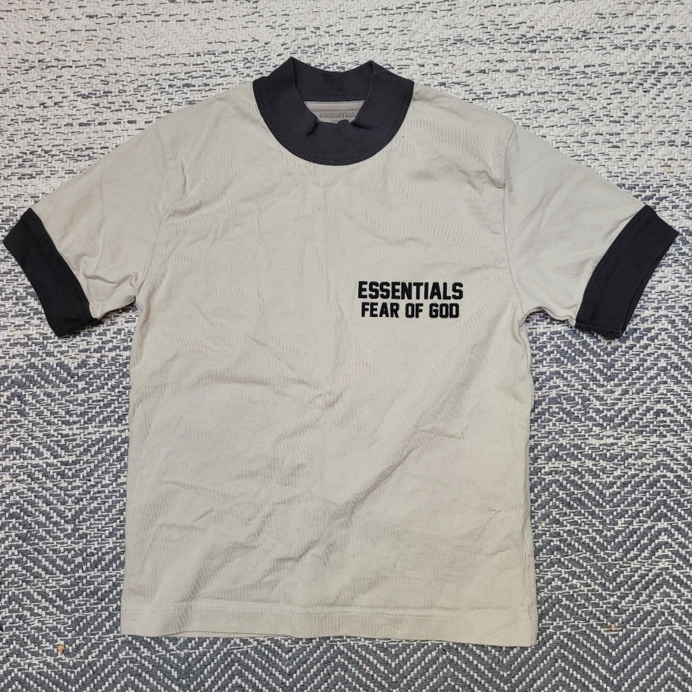 Essentuals Fear of God kids tee